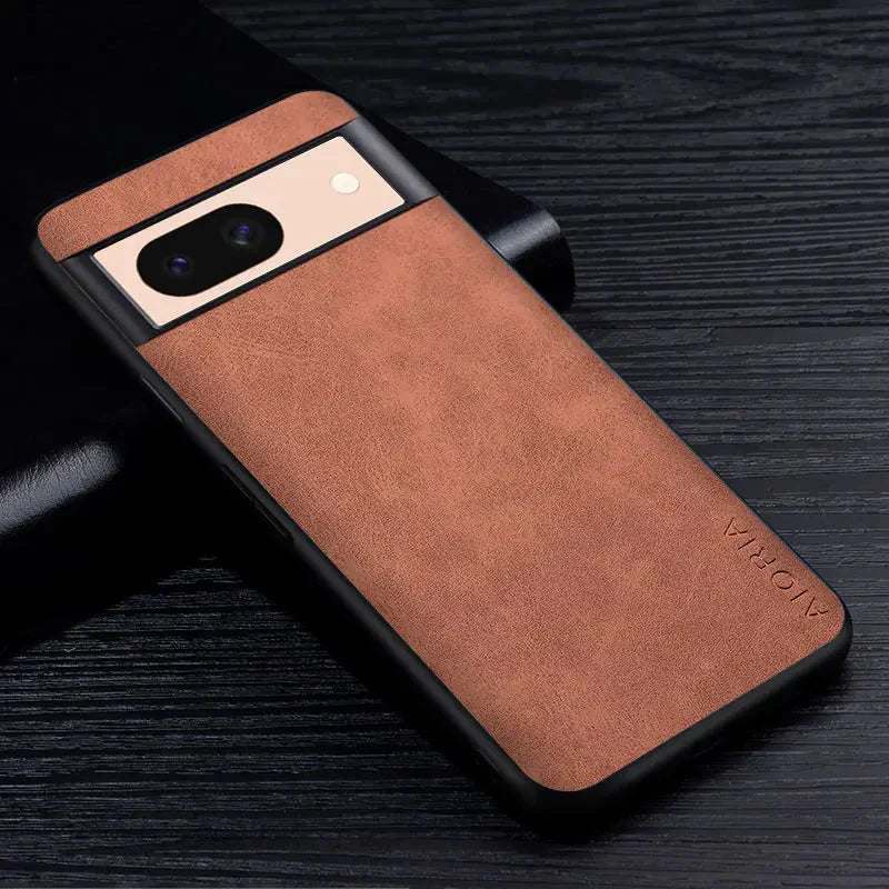 Funda para Google Pixel de primera calidad con efecto piel 