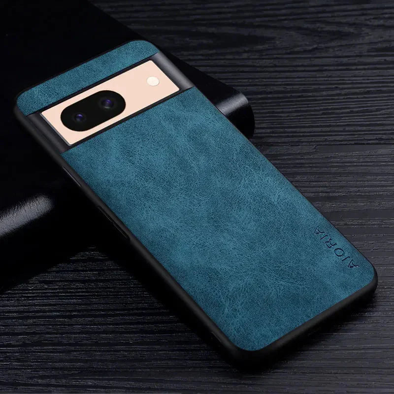 Funda para Google Pixel de primera calidad con efecto piel 