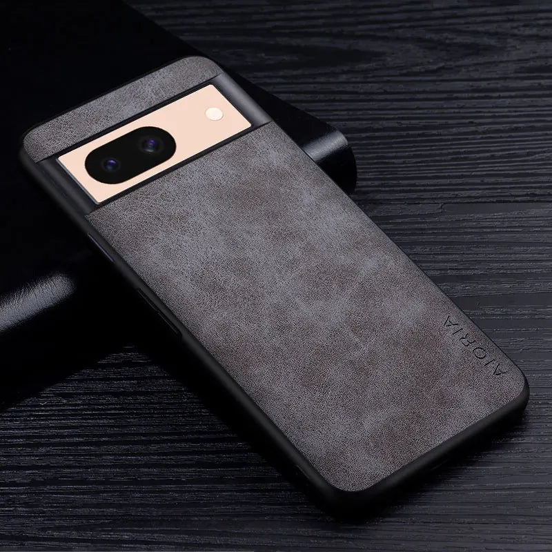 Funda para Google Pixel de primera calidad con efecto piel 