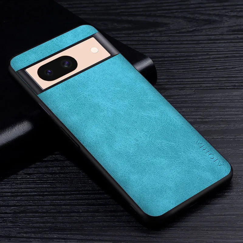 Funda para Google Pixel de primera calidad con efecto piel 