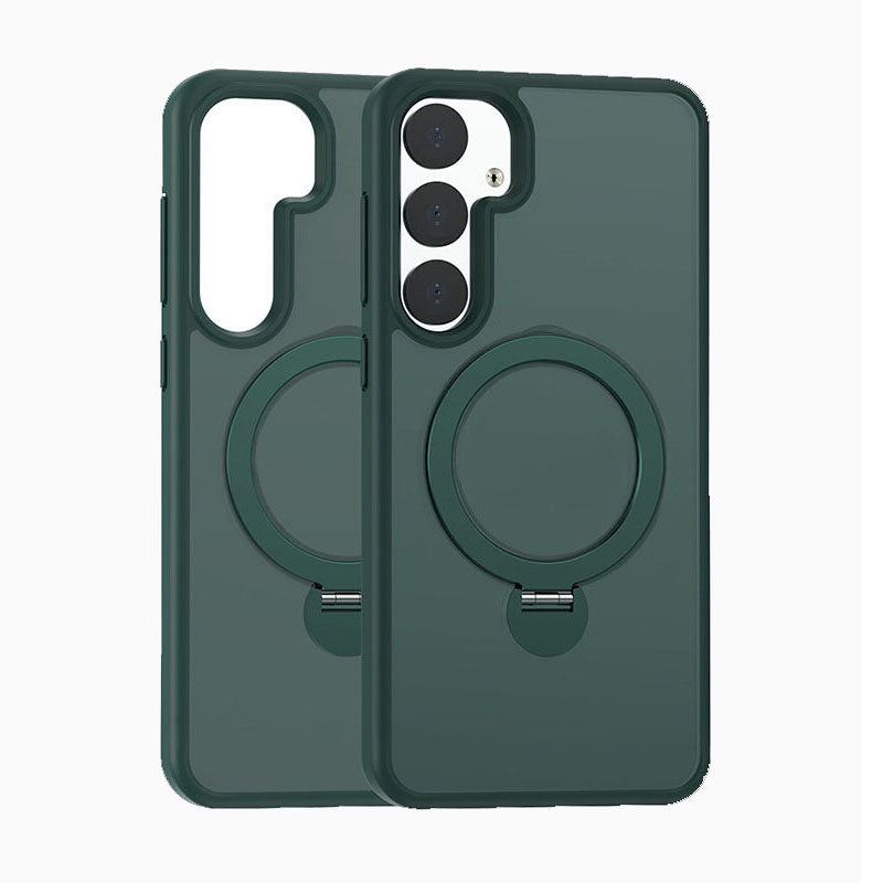 Funda magnética con soporte invisible giratorio para Samsung S24 Ultra