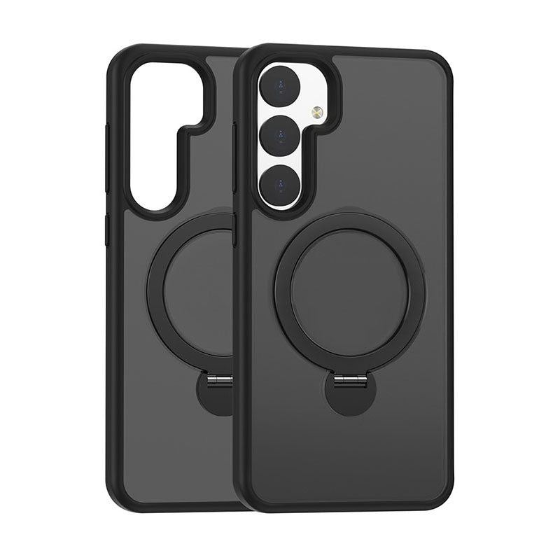 Funda magnética con soporte invisible giratorio para Samsung S24 Ultra