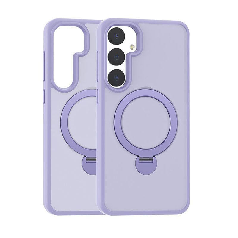 Funda magnética con soporte invisible giratorio para Samsung S24 Ultra