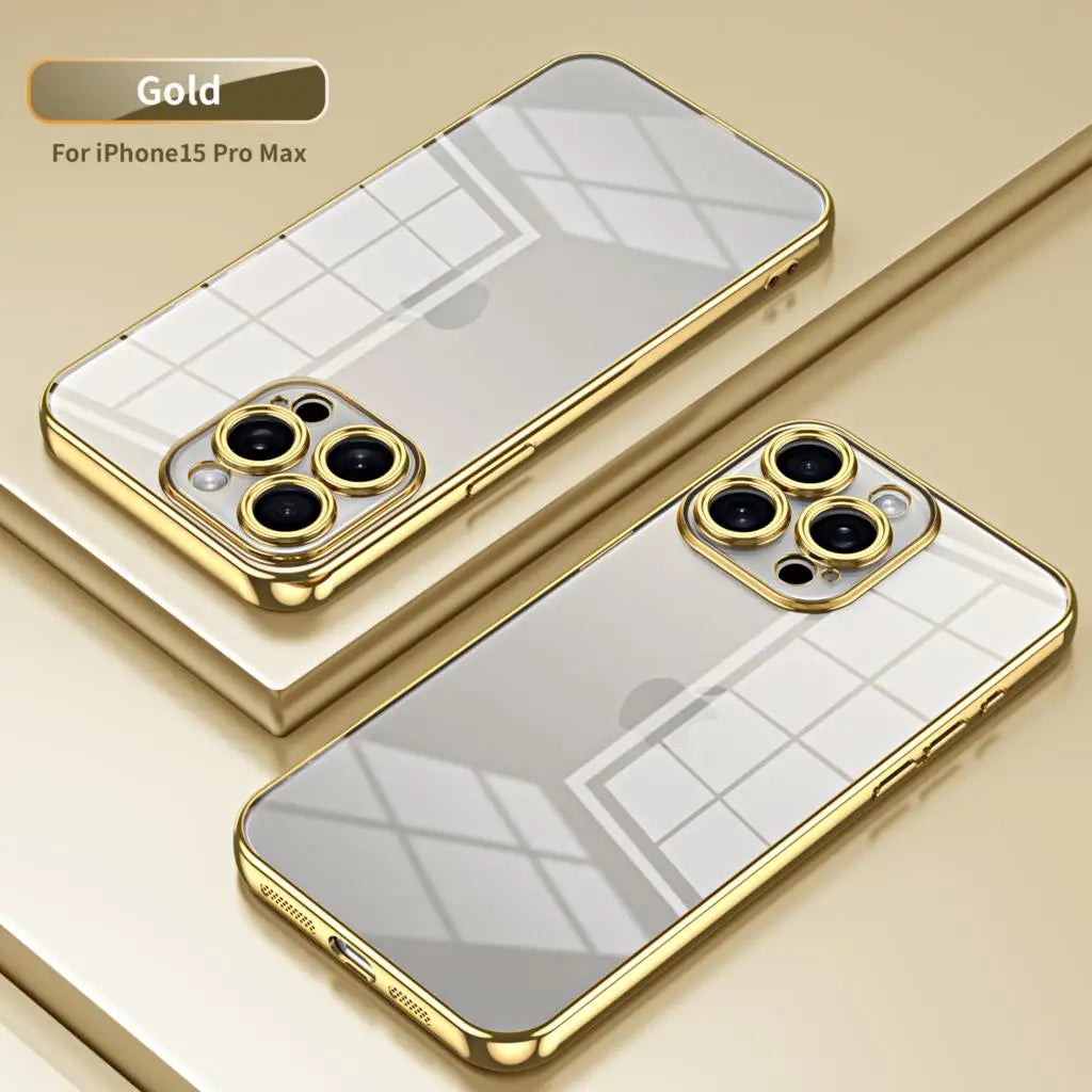 Transparent Classic Plating Case