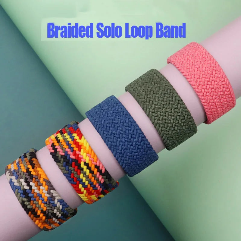 Bandas elásticas trenzadas para un solo brazo