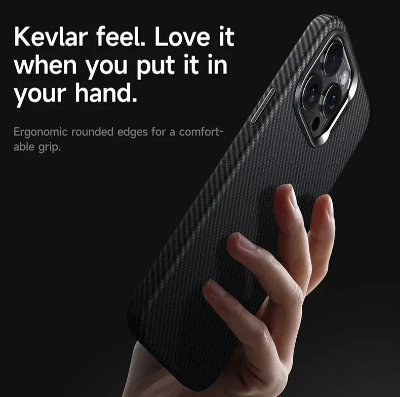 Kevlar Texture Magnetic Cover