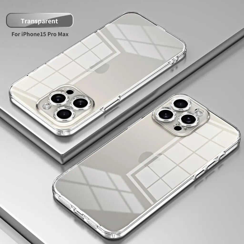 Transparent Classic Plating Case