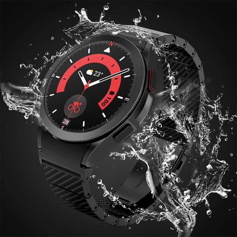 No Gaps Carbon Fiber Strap For Samsung Galaxy Watch