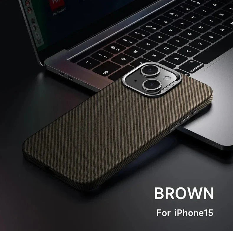 Kevlar Texture Magnetic Cover