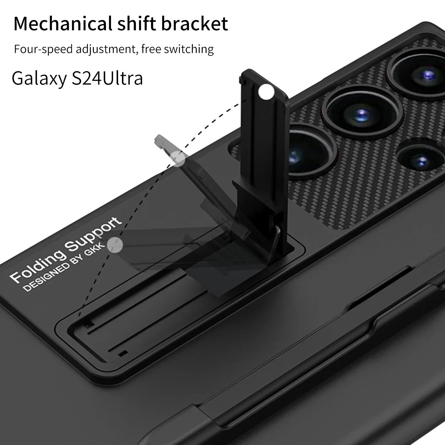 Ultra Thin Bracket Pen Slot Case