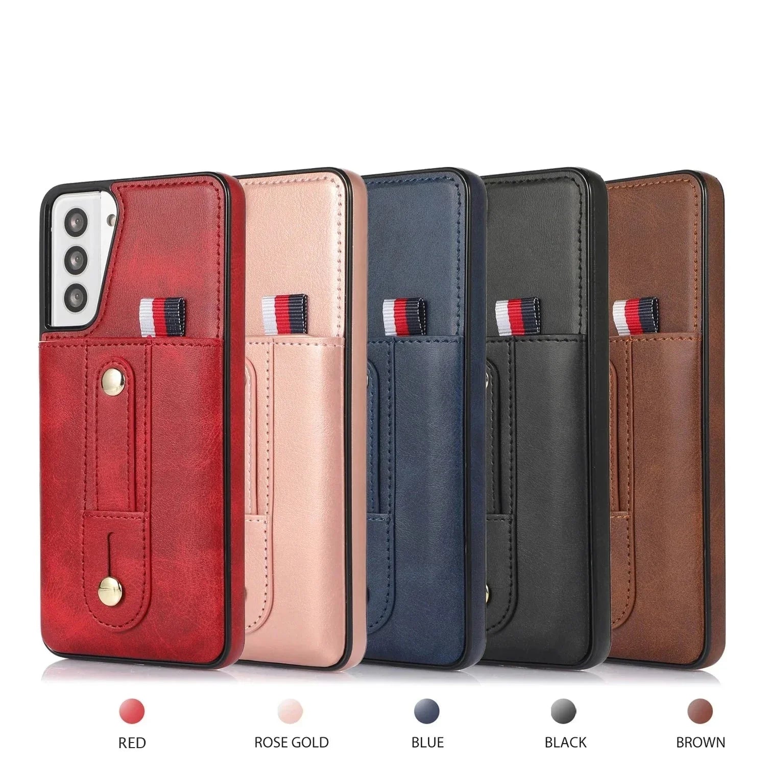 Samsung Push Wallet Case with Finger Strap