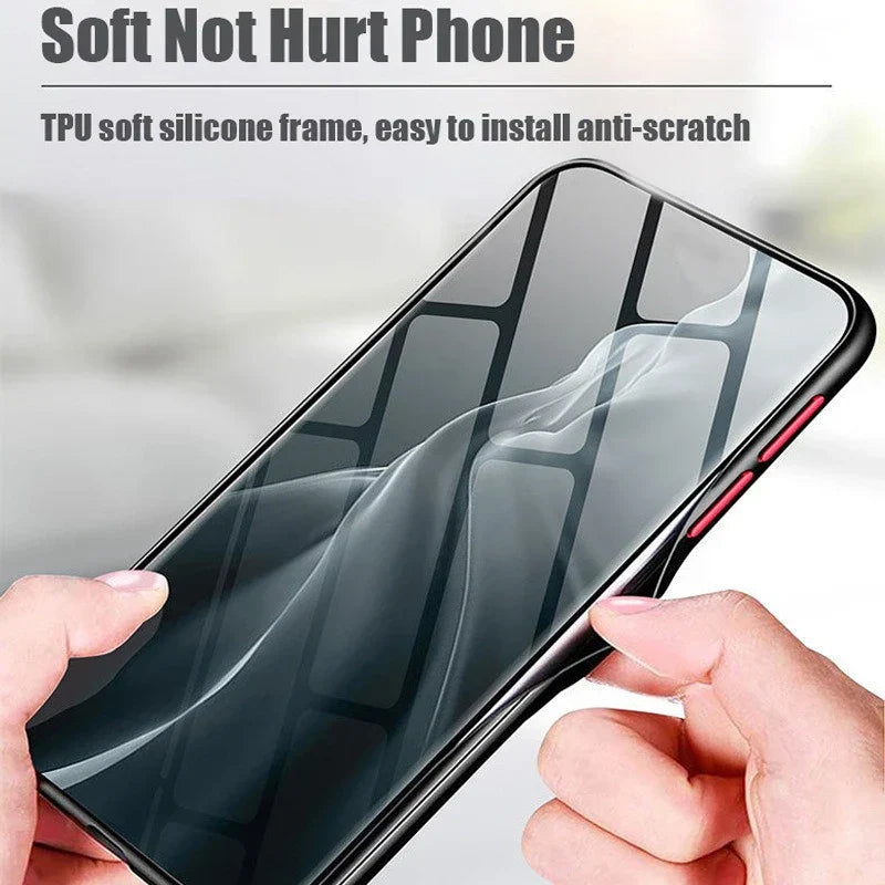 Luxury Transparent Silicone Case