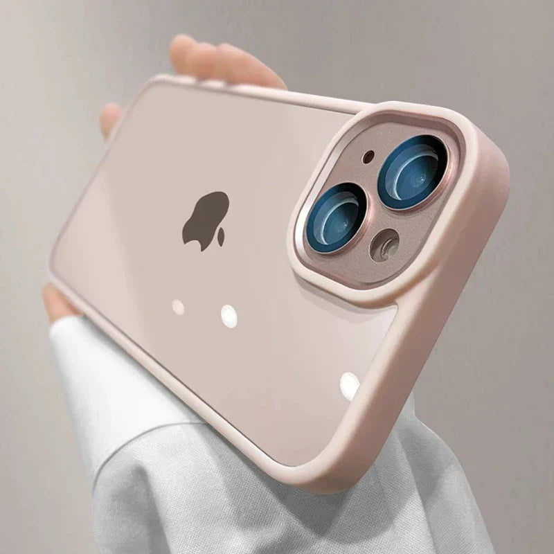 Transparent Metal Camera Protection Cover