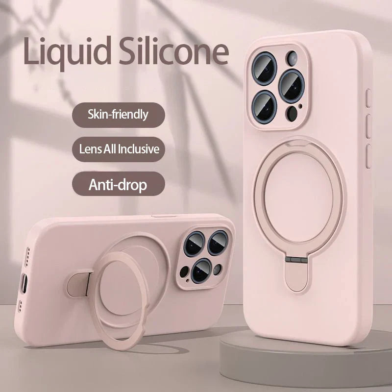 Liquid Silicone Kickstand Cover