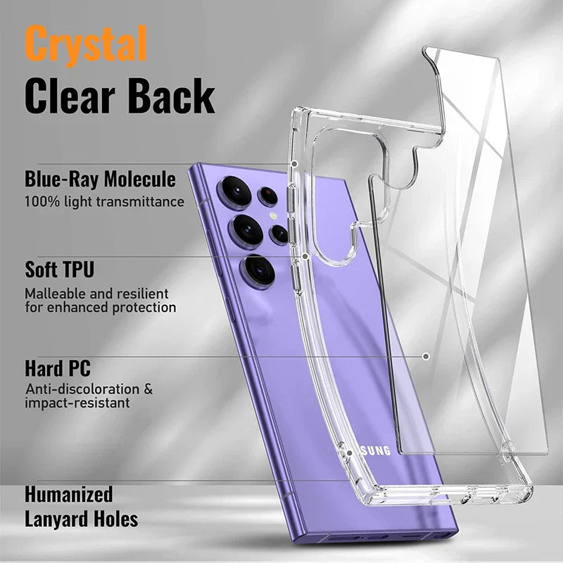 Luxury Clear Silicone Cover