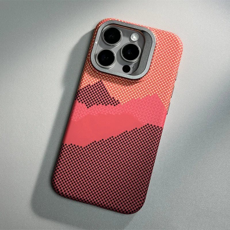 Pixels Texture Kickstand Cover