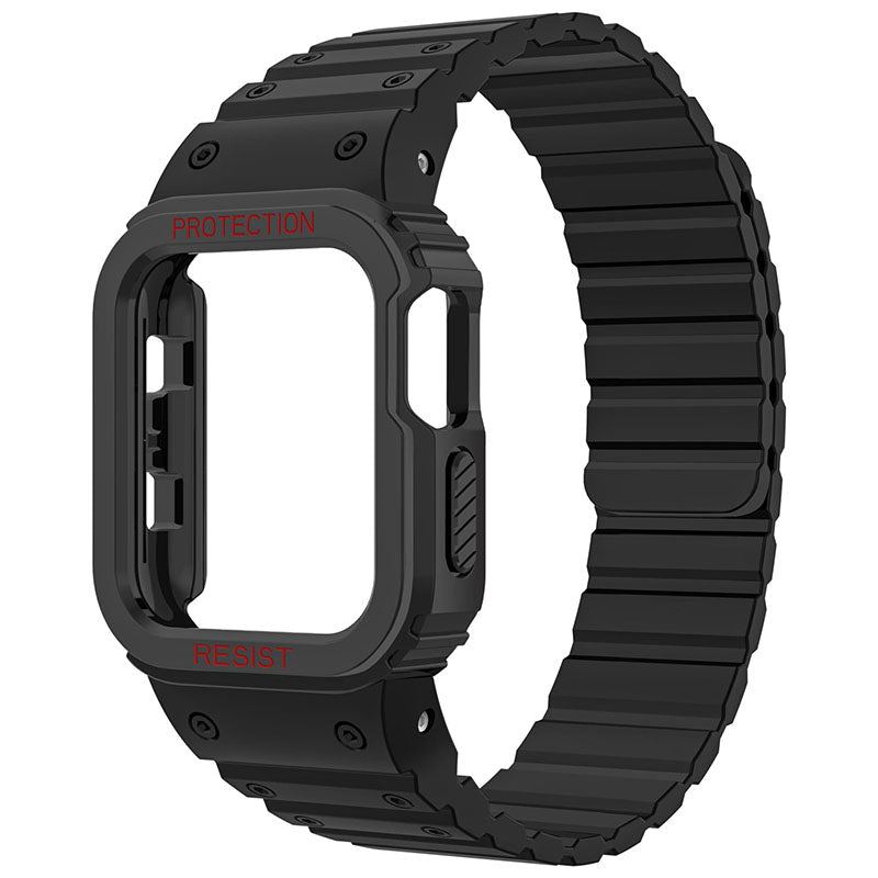 "Smart All-In-One" Magnetisches Silikonarmband für die Apple Watch