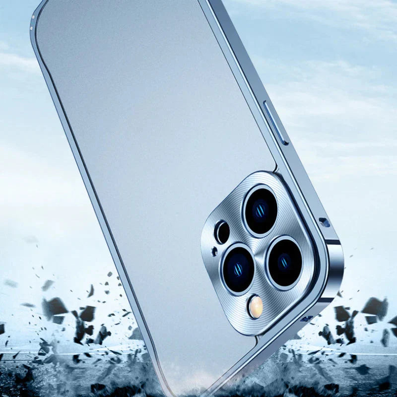 SnapLock Tempered Glass iPhone Case