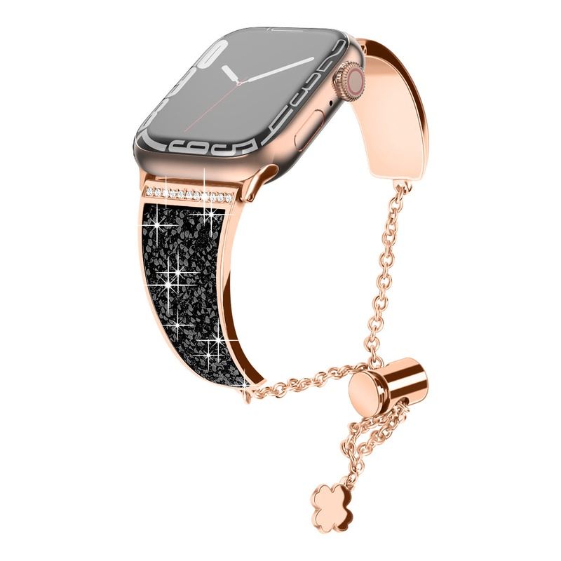 Correa metálica ajustable "Sparkling Band" para Apple Watch 