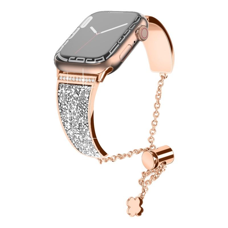 Correa metálica ajustable "Sparkling Band" para Apple Watch 