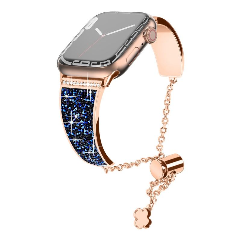 „Sparkling Band“ Verstellbares Metallband für die Apple Watch 