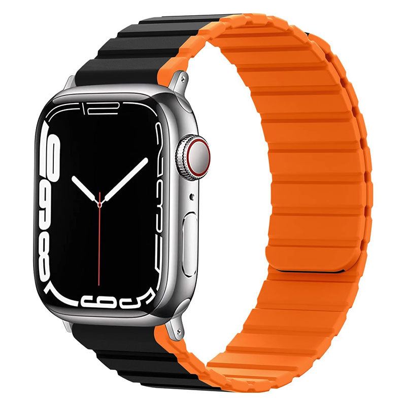 Correa de silicona magnética "Sport Two-Tone" para Apple Watch