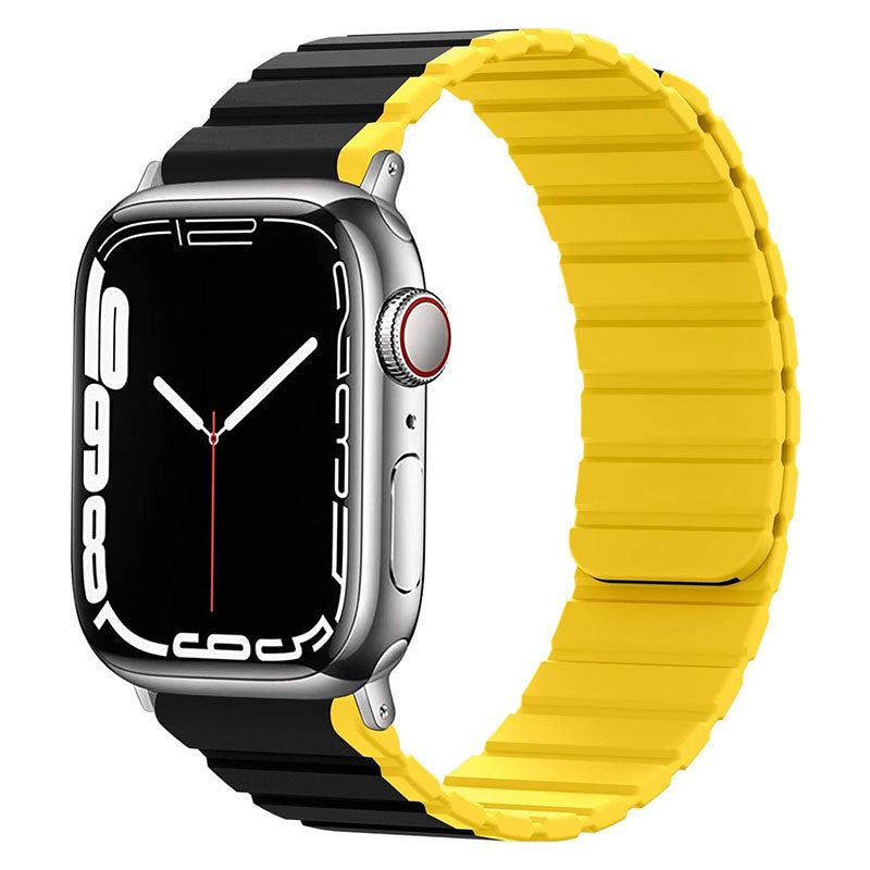 Magnetisches Silikonarmband „Sport Two-Tone“ für die Apple Watch