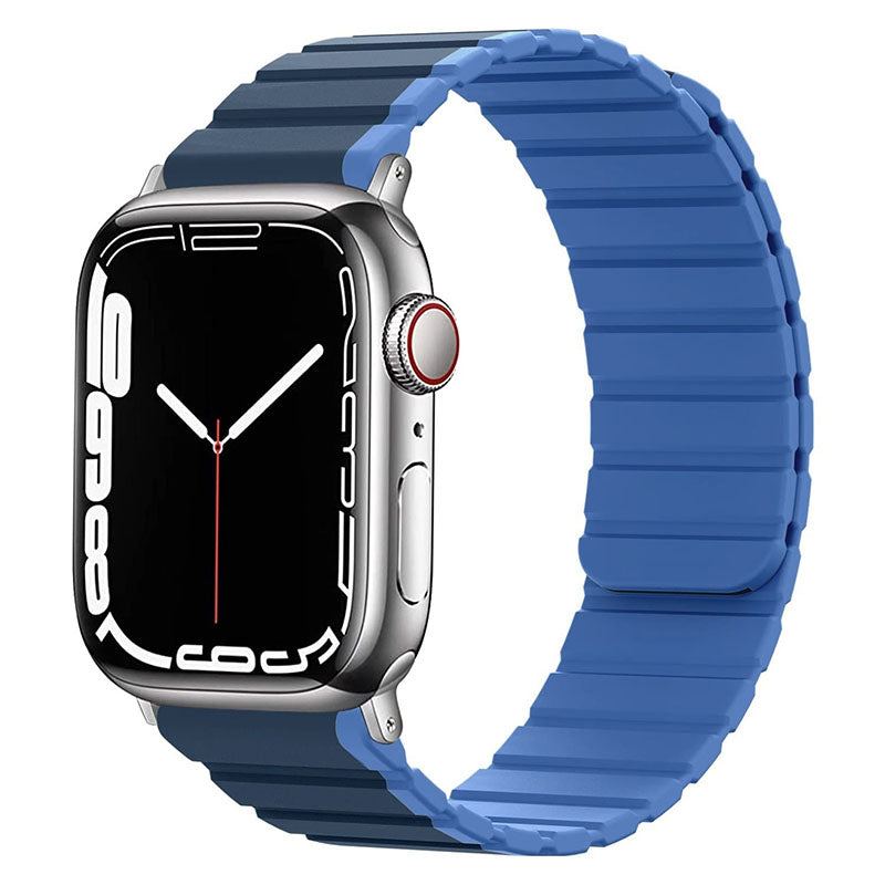 Magnetisches Silikonarmband „Sport Two-Tone“ für die Apple Watch