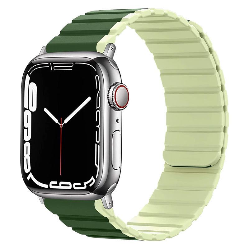 Magnetisches Silikonarmband „Sport Two-Tone“ für die Apple Watch