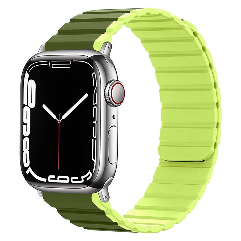 Correa de silicona magnética "Sport Two-Tone" para Apple Watch