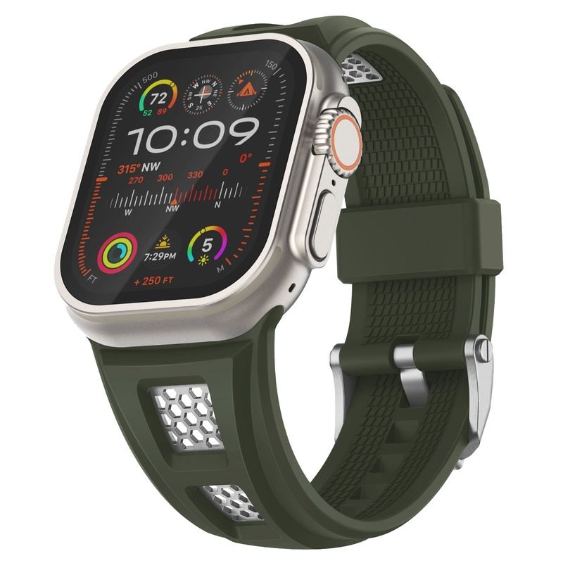 "Sports Band" Gitter Hohl Silikonband für Apple Watch