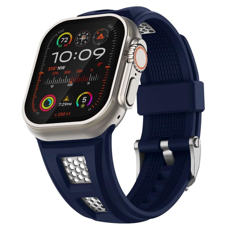 "Sports Band" Gitter Hohl Silikonband für Apple Watch