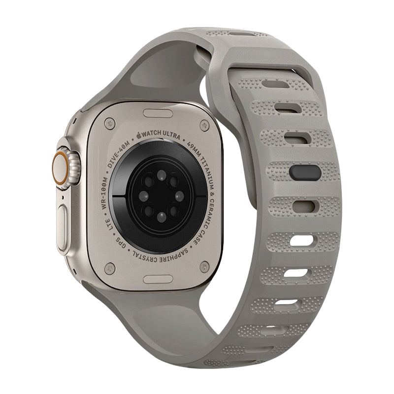 Correa de caucho fluorado transpirable ultrafina "Sports Band" para Apple Watch 