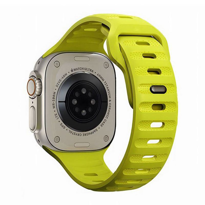 Correa de caucho fluorado transpirable ultrafina "Sports Band" para Apple Watch 