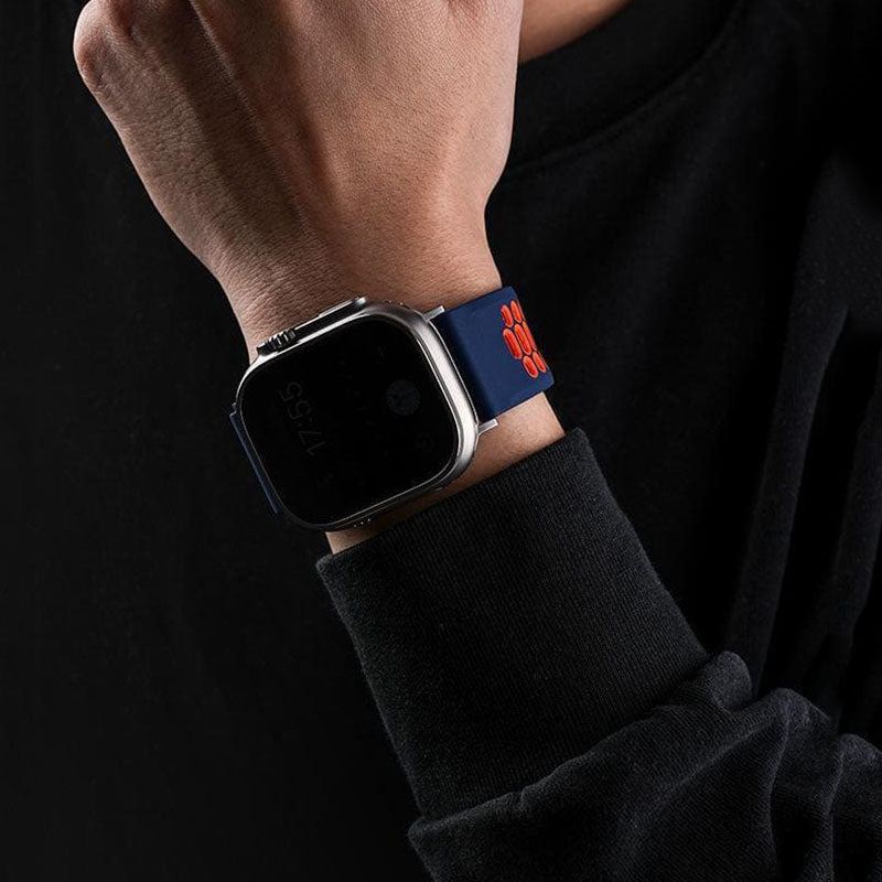 "Gym-Ready Band" Breathable Silicone Loop for Apple Watch