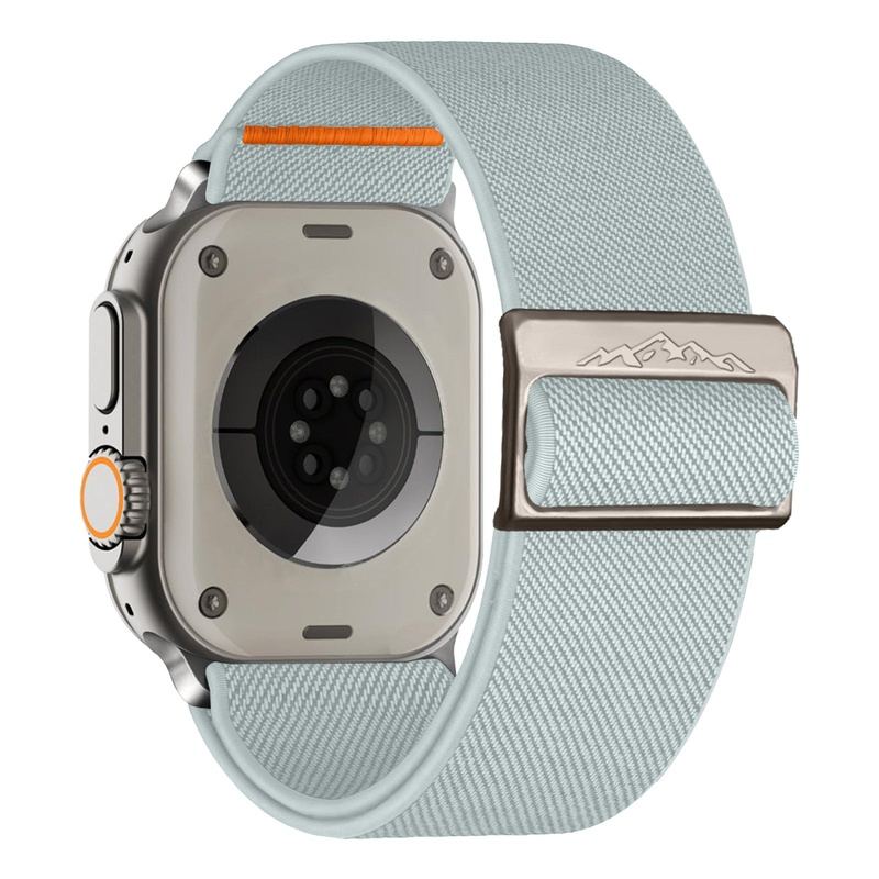 Correa de reloj tejida de nailon elástico para Apple Watch