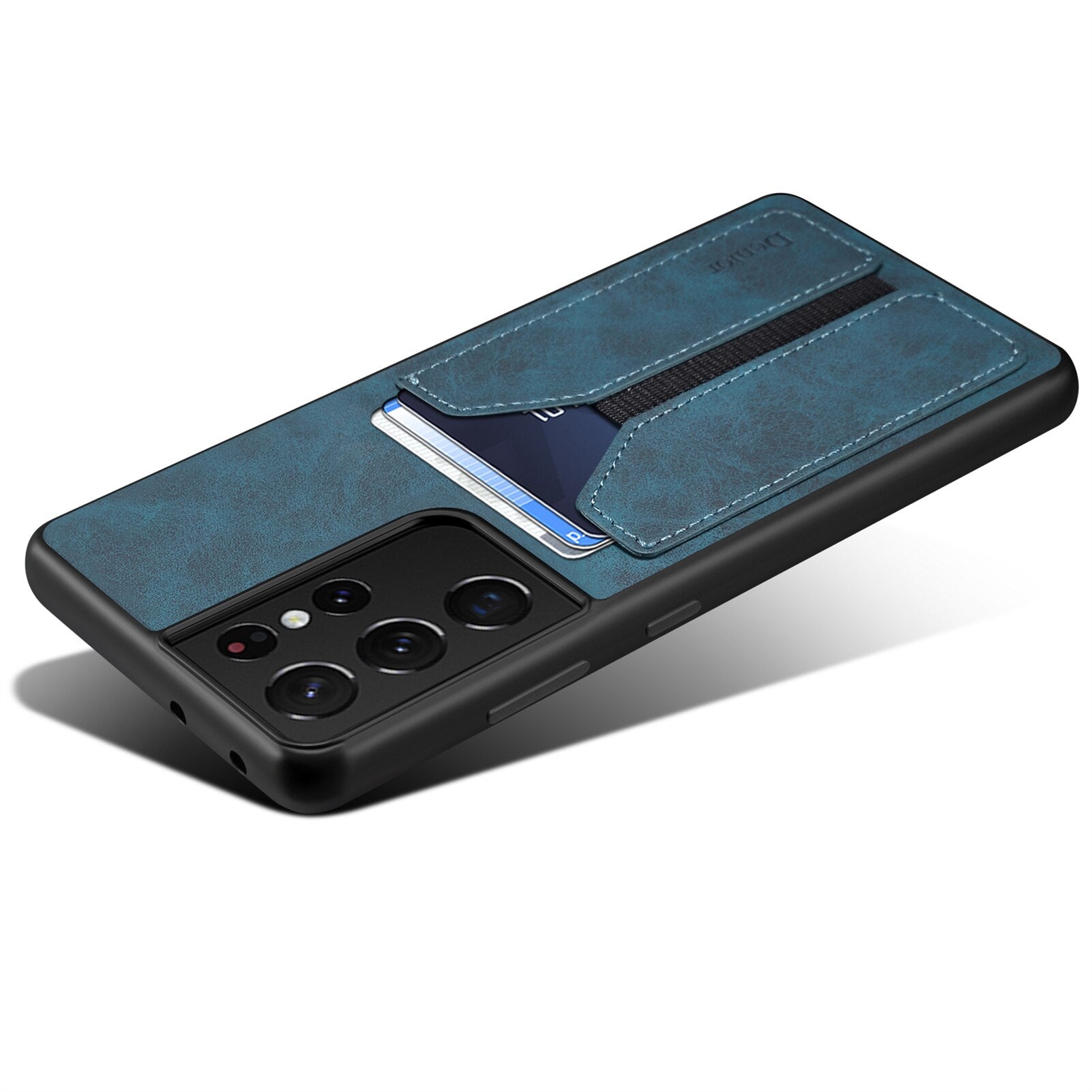 Stretchable Card Pocket Wallet Samsung Case