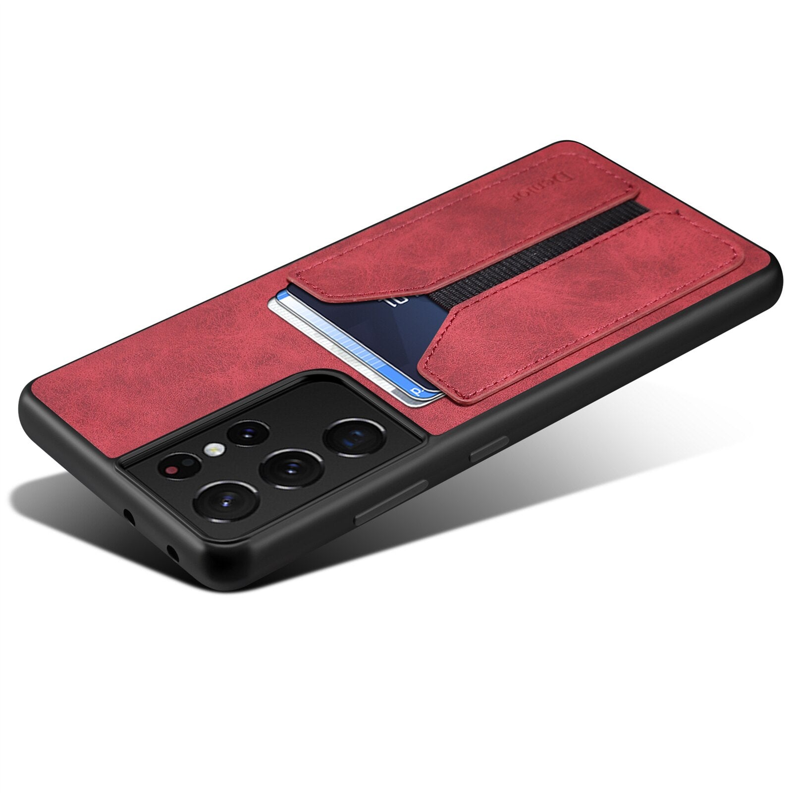 Stretchable Card Pocket Wallet Samsung Case