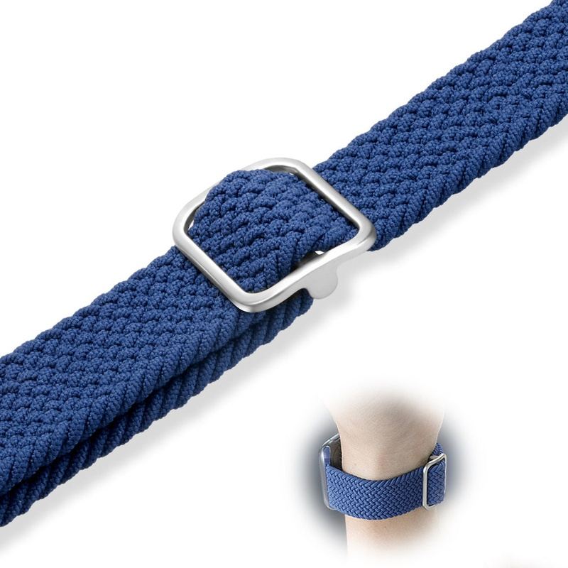 "Stripe Band" Nylon Braided Loop For Apple Watch