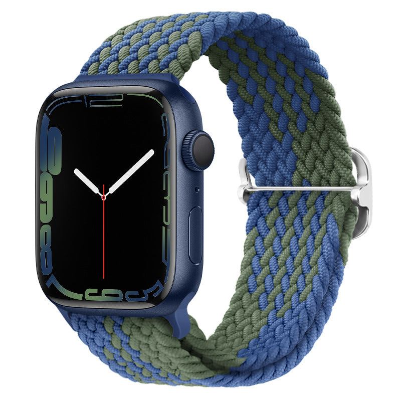 "Stripe Band" Nylon Braided Loop For Apple Watch