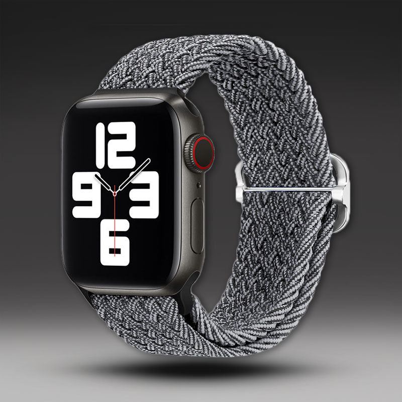 "Stripe Band" Nylon Braided Loop For Apple Watch