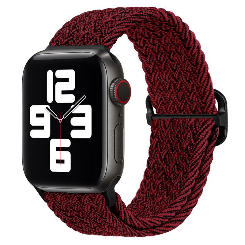 "Stripe Band" Nylon Braided Loop For Apple Watch