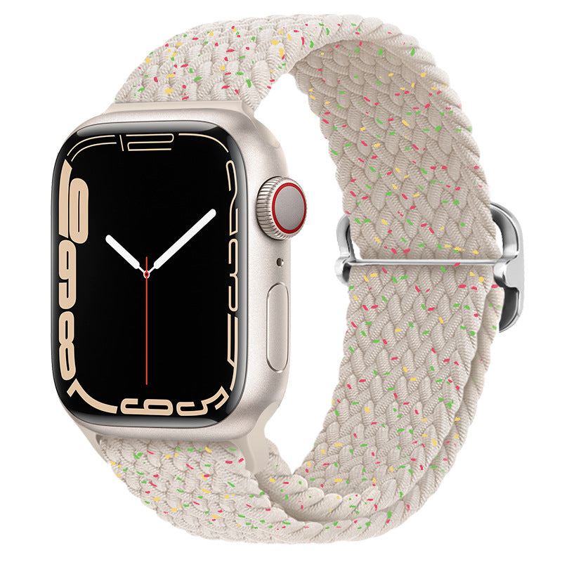 "Stripe Band" Nylon Braided Loop For Apple Watch