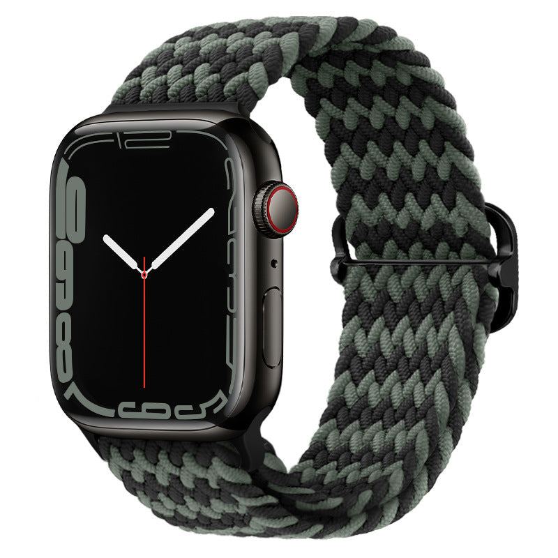 "Stripe Band" Nylon Braided Loop For Apple Watch