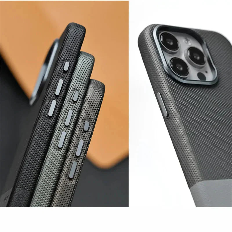 Funda para iPhone con micropuntos dobles sutiles 