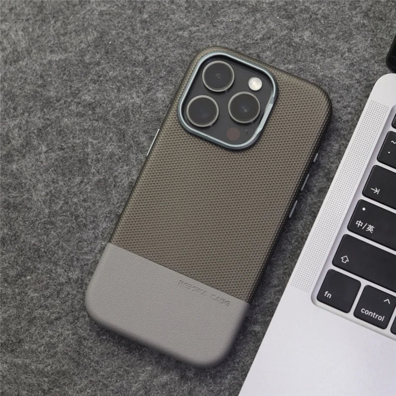 Funda para iPhone con micropuntos dobles sutiles 