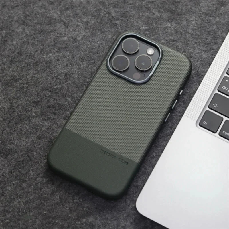 Funda para iPhone con micropuntos dobles sutiles 