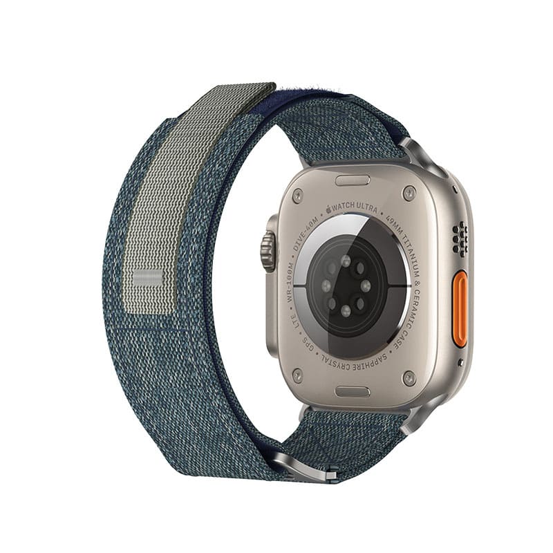 Zweifarbiges Canvas-Armband für die Apple Watch