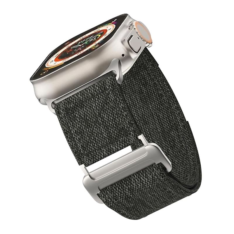 Zweifarbiges Canvas-Armband für die Apple Watch