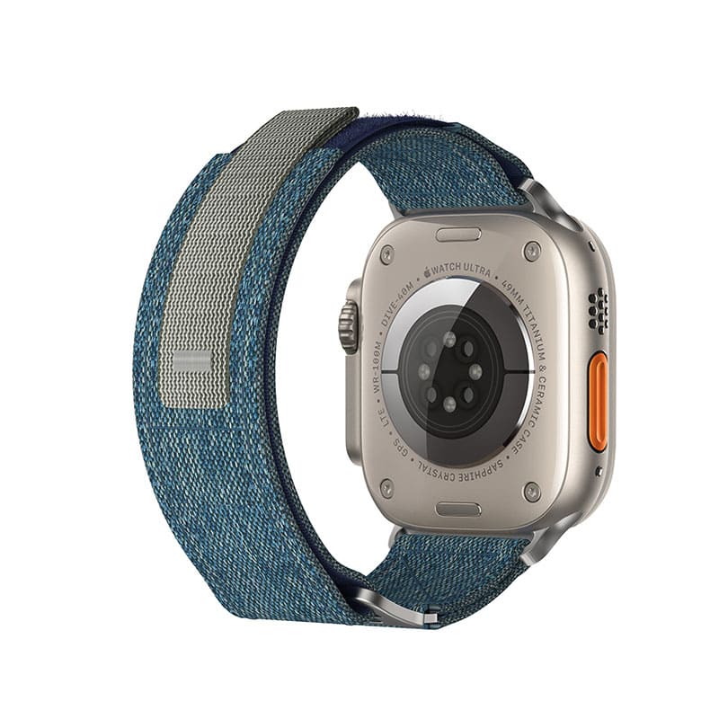 Zweifarbiges Canvas-Armband für die Apple Watch